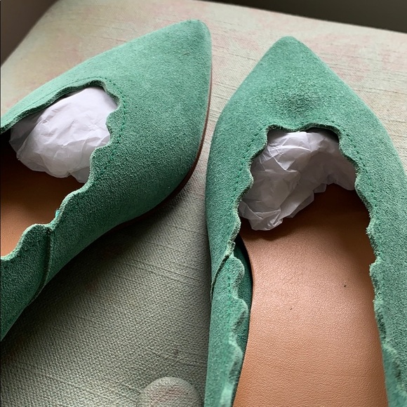 🆕NWT Anthropologie Klub Nico Naomi Scalloped Flat - Picture 11 of 16